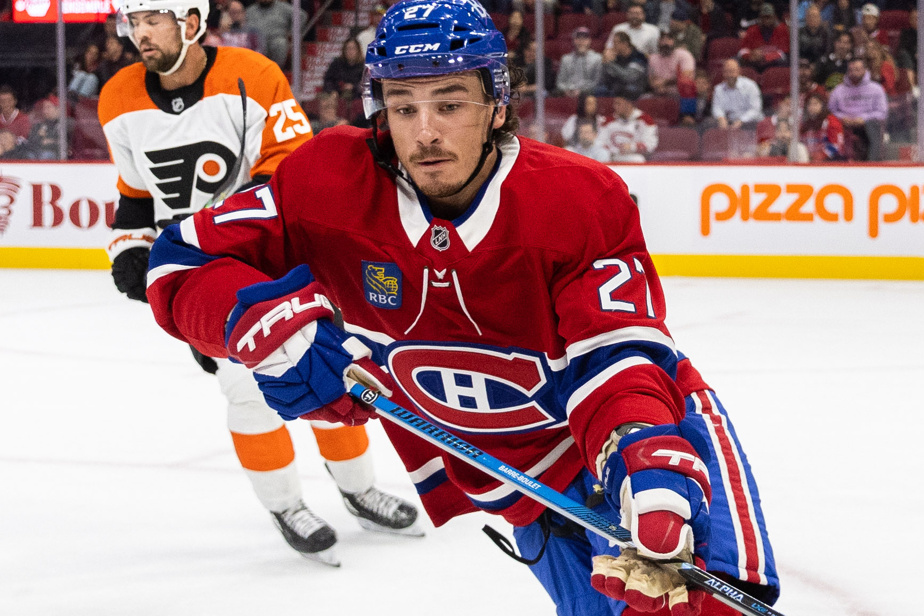 Alex Barré-Boulet s’est peut-être mis les pieds dans les plats face aux Canadiens et à Martin St-Louis