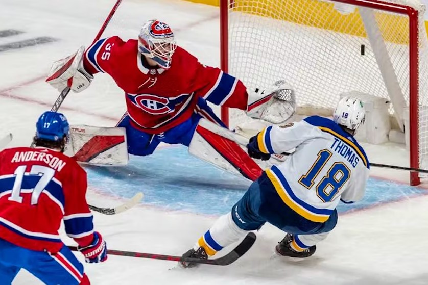 Les Canadiens pourront profiter de l’absence du meilleur joueur offensif des Blues de St-Louis