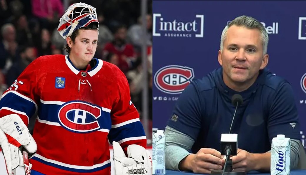 Martin St-Louis envoie un message significatif à Samuel Montembeault après sa mauvaise performance