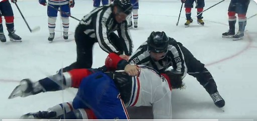 Josh Anderson fait face à la musique devant le colosse Tom Wilson des Capitals