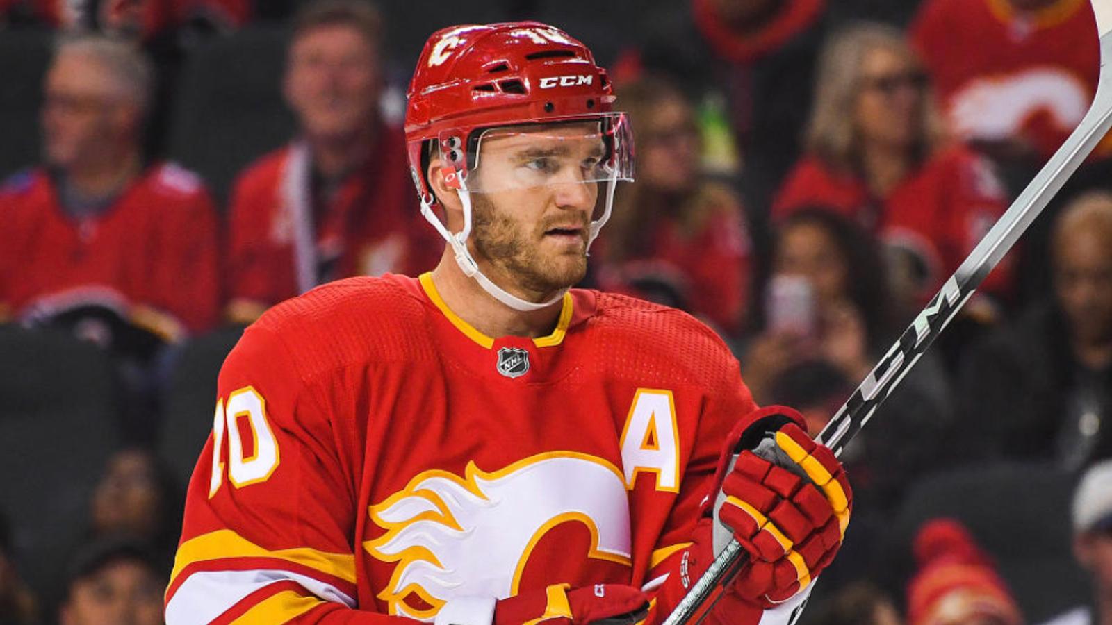 Les Flames pourraient trouver preneur pour Jonathan Huberdeau et son contrat à Montréal?