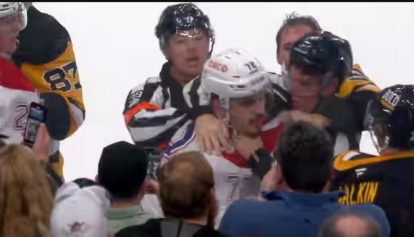 Arber Xhekaj pourrait recevoir une grosse tape sur les doigts de la LNH après le match face aux Penguins
