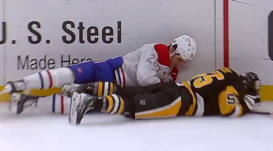 La LNH a tranché sur le coup à la tête subi par Juraj Slafkovsky en fin de match contre les Penguins