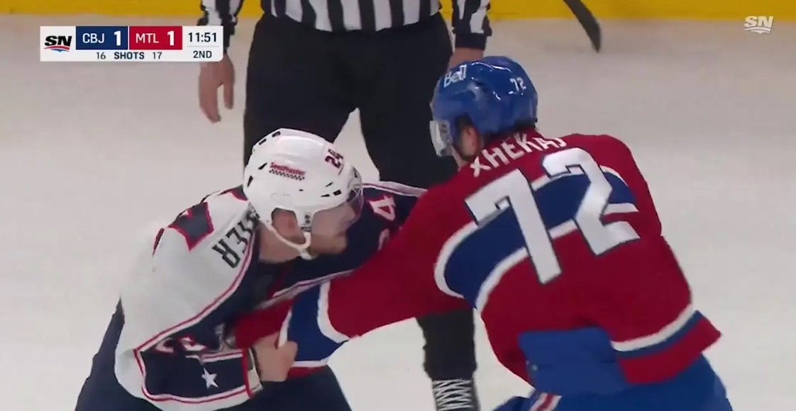 Arber Xhekaj lance une pointe à Jake Paul et rassure les partisans des Canadiens