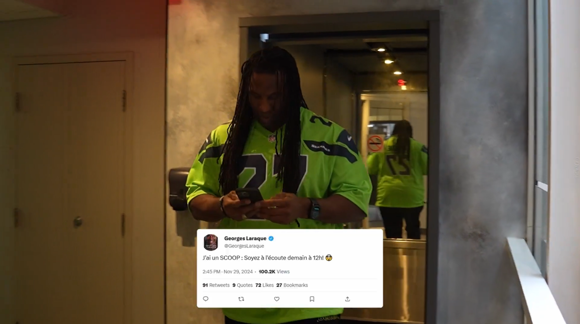 Georges Laraque a un VRAI scoop pour nous