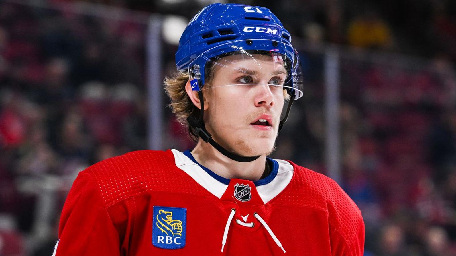 Annonce officielle du Canadien au sujet de Kaiden Guhle