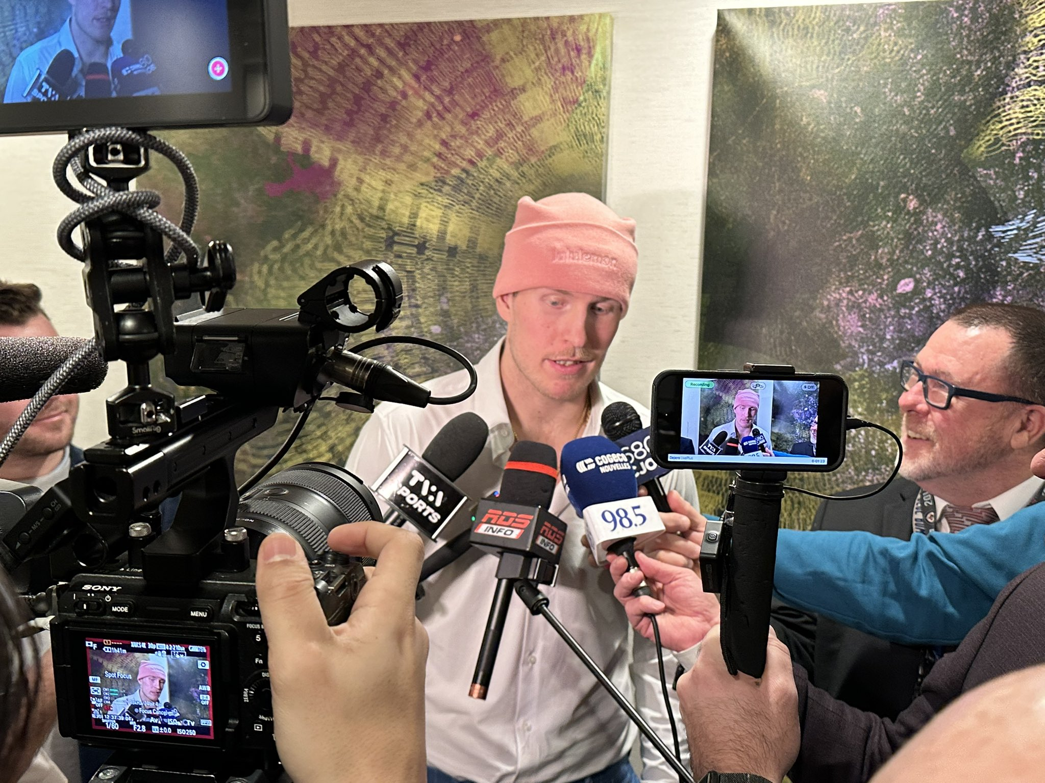 Patrik Laine est excité d’affronter les Jets de Winnipeg ce soir