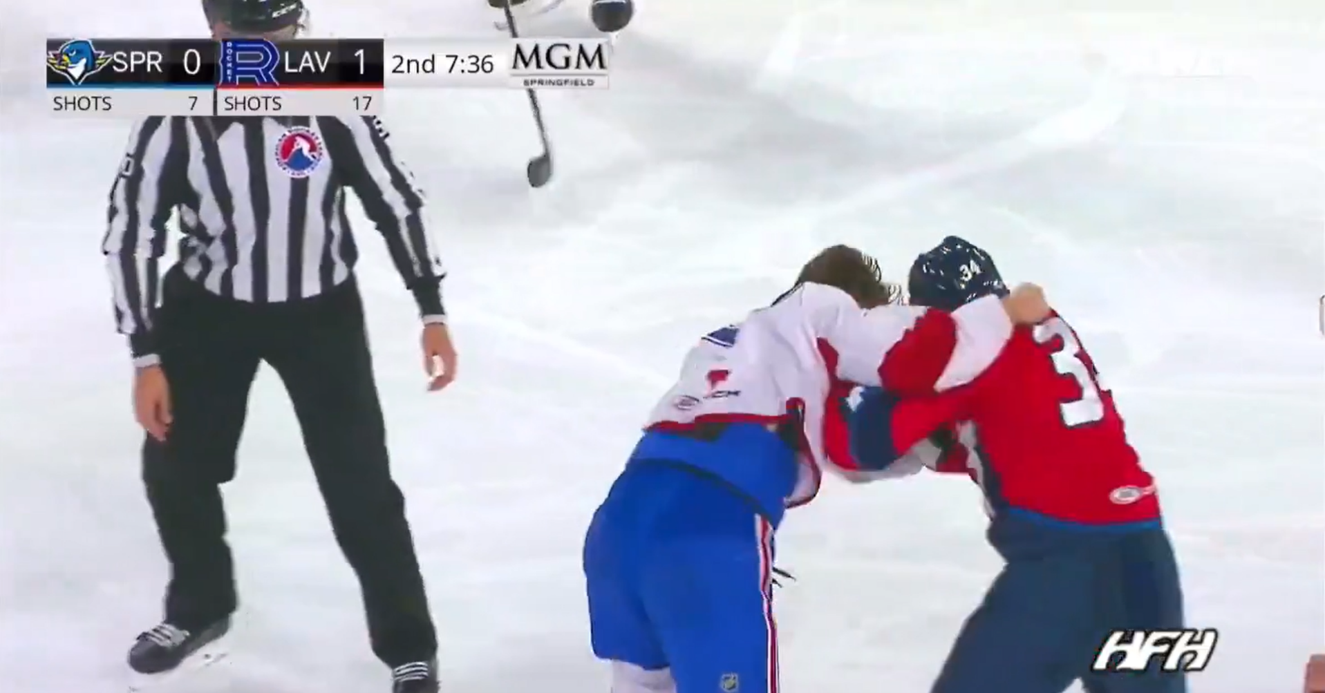 Florian Xhekaj livre un spectaculaire combat contre Sam Bitten