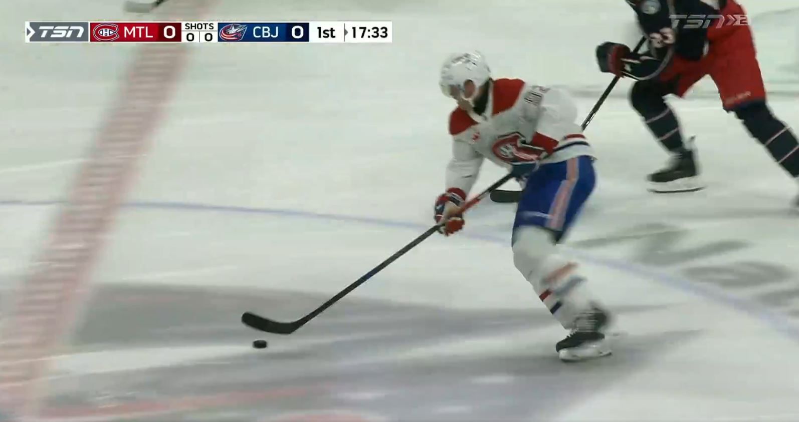 Patrik Laine n’est pas au banc du Canadien de Montréal en deuxième période