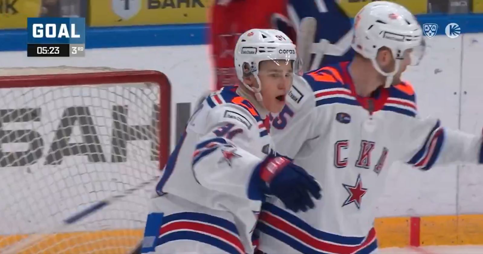 Ivan Demidov marque son neuvième but de la saison et c’en est tout un