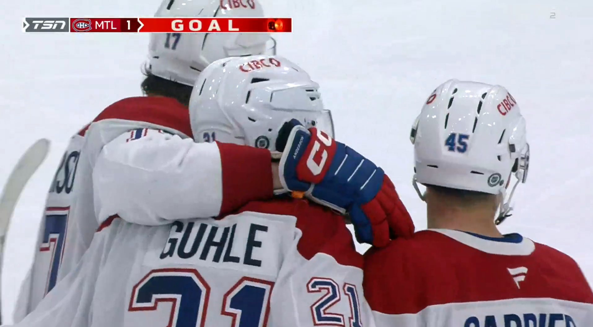 Mise à jour importante : La LNH clarifie l’attribution d’un but du Canadien contre Tampa Bay