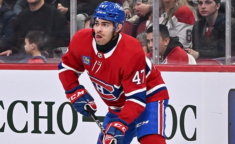 Jayden Struble inséré dans la formation du Canadien de Montréal ce soir?