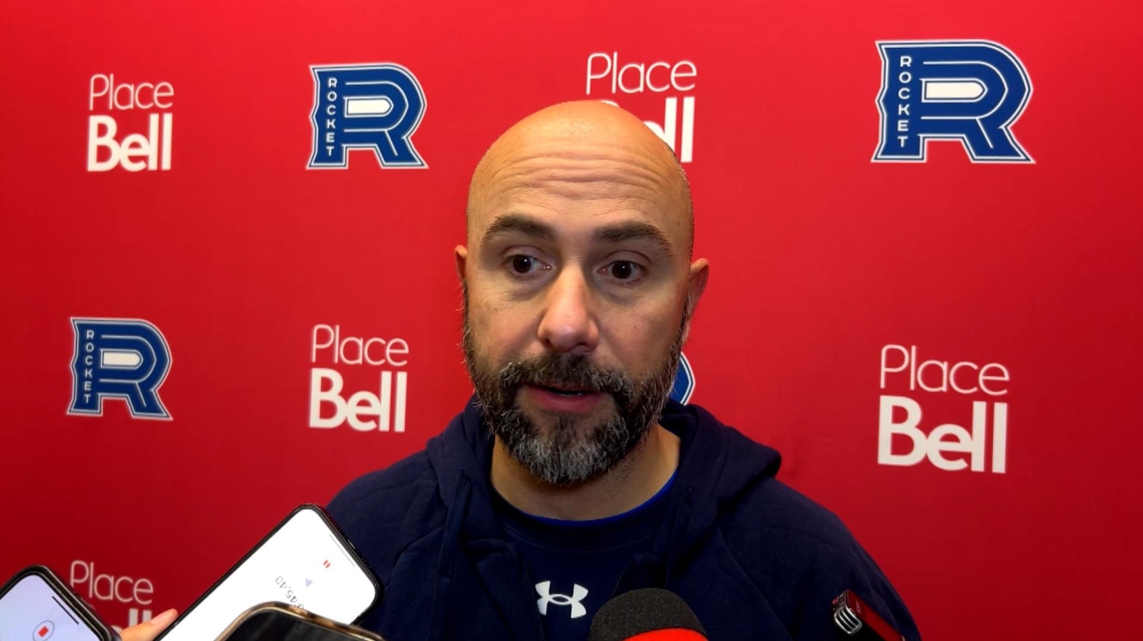 Annonce surprenante de Pascal Vincent du Rocket de Laval devant le filet