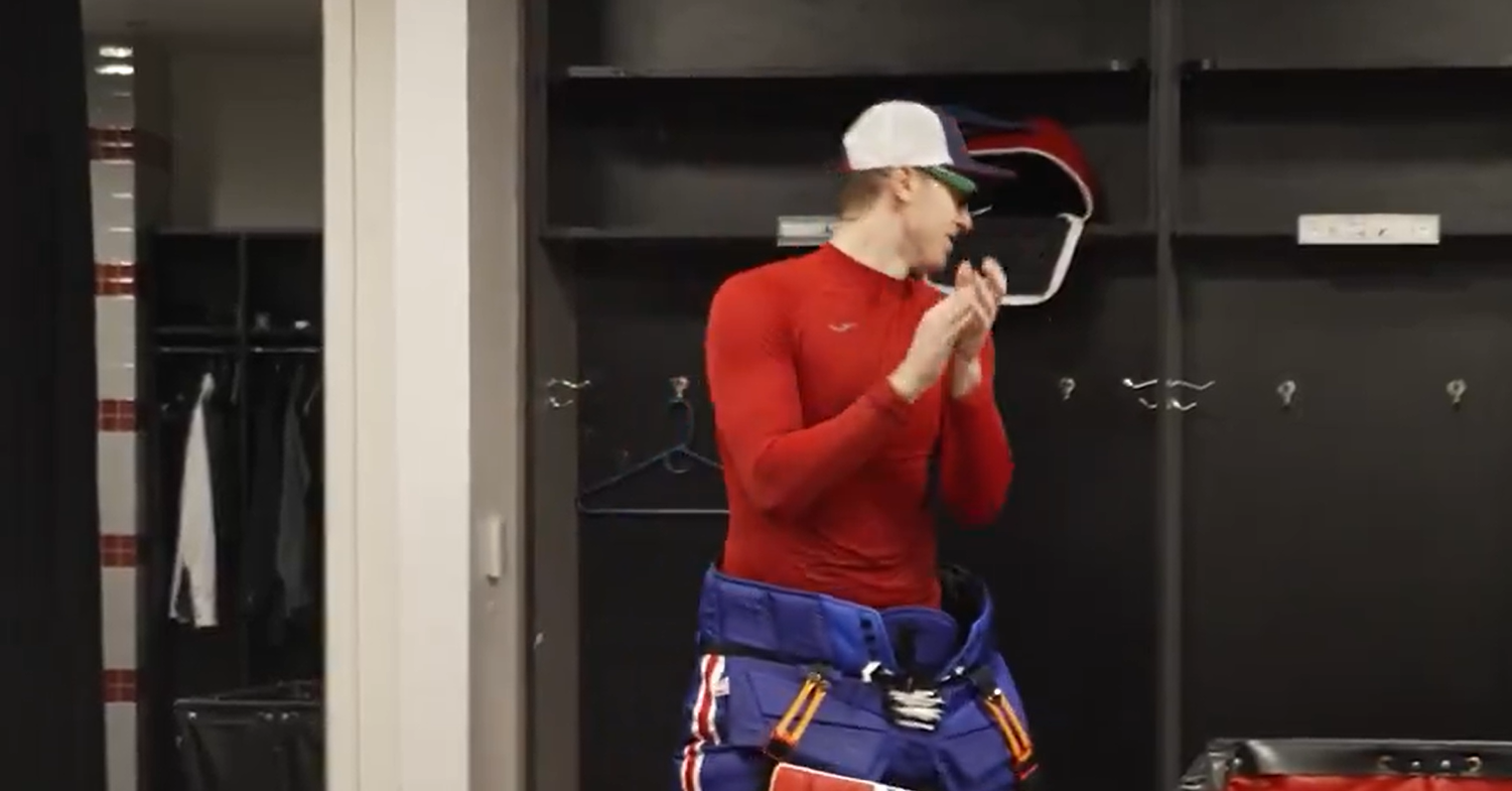 Discours inspirant de Jakub Dobes après le match du Canadien de Montréal contre l’Avalanche du Colorado