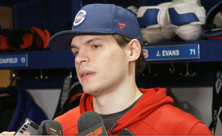 Jake Evans est lié aux Kings de Los Angeles