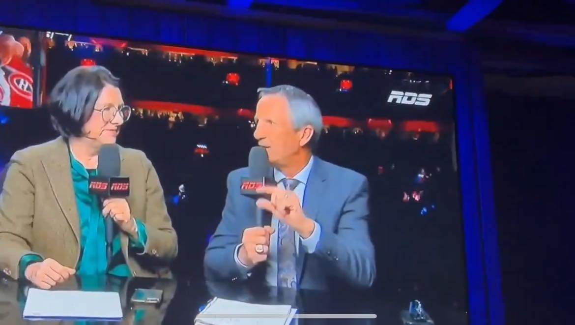 Guy Carbonneau commente un lapsus en direct et provoque un malaise en ondes