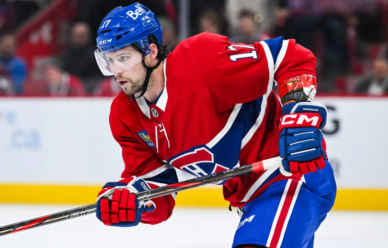 Josh Anderson sur son départ de Montréal?