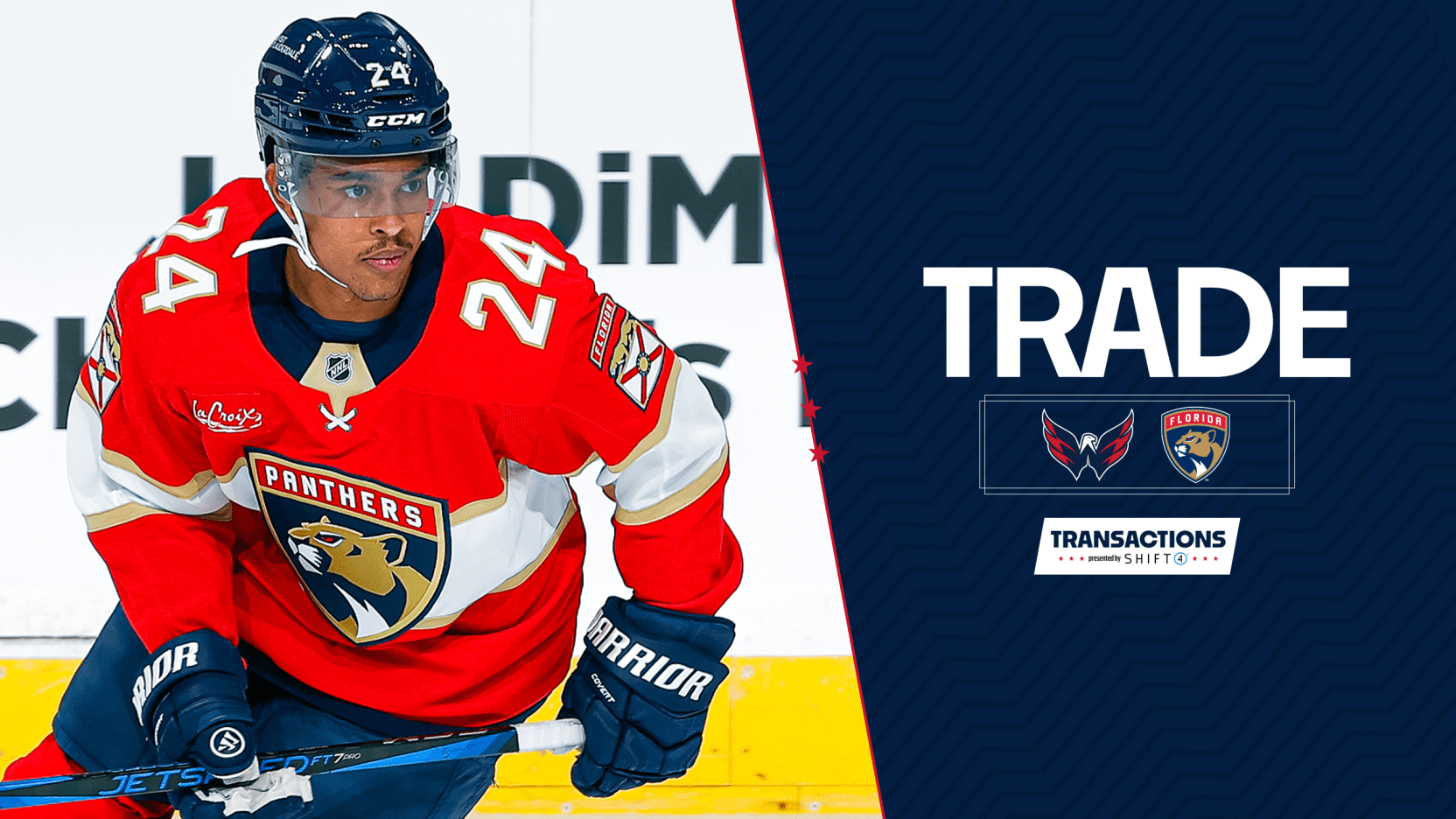 Alerte transaction entre les Panthers et les Capitals