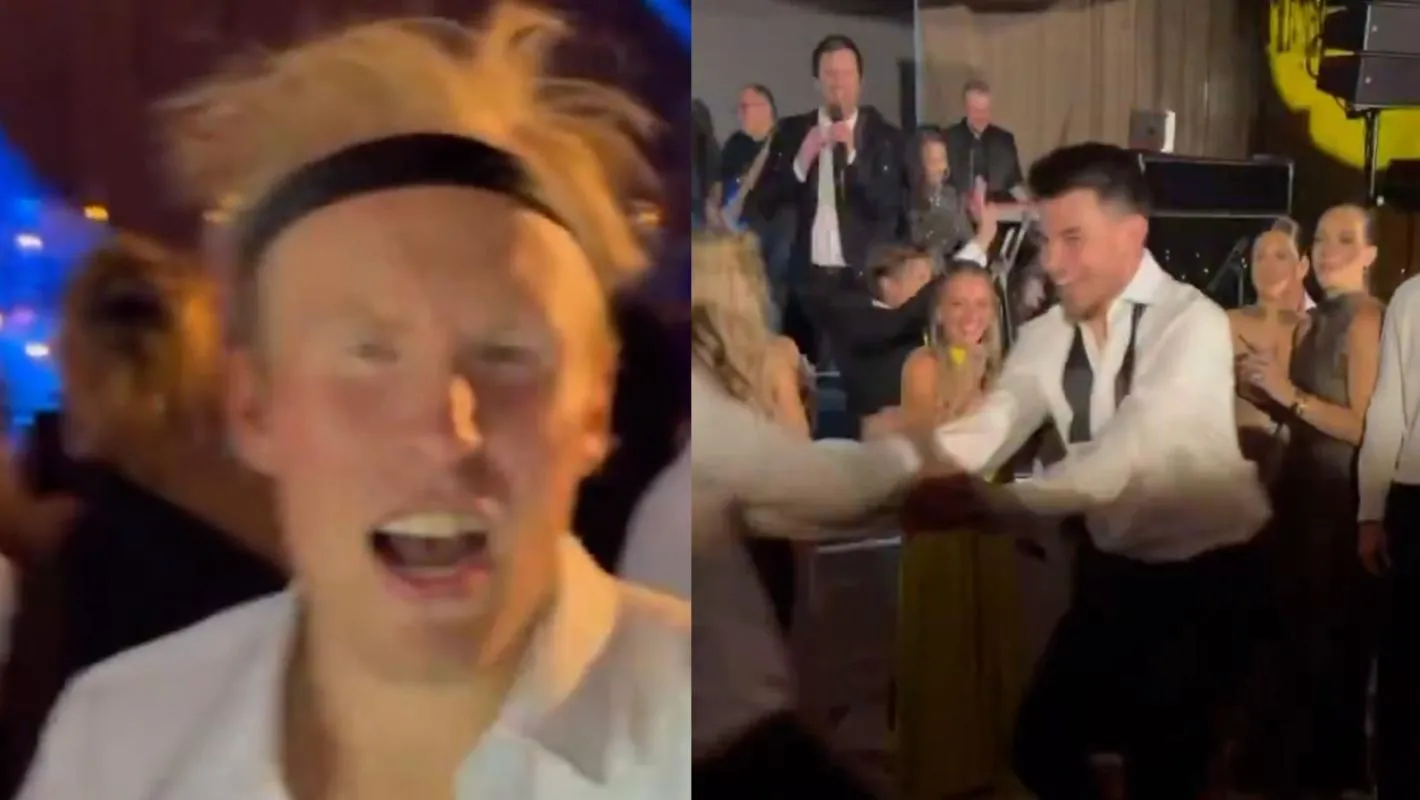 Ça a brassé au mariage de Nick Suzuki
