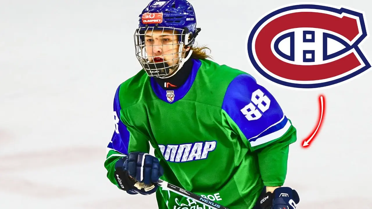 Annonce majeure pour l’espoir du Canadien Alexander Zharovsky