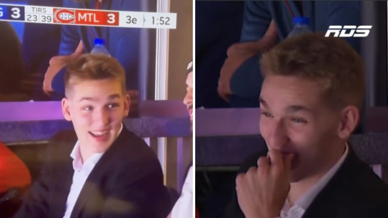 Lane Hutson fait le tour du web avec cette réaction