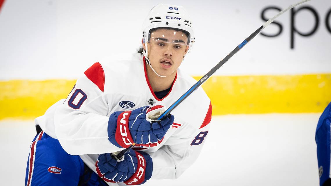 Un espoir du Canadien quitte subitement le camp des recrues