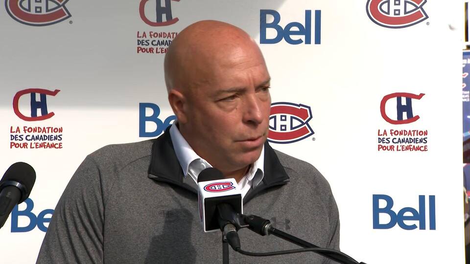 Un nouveau mot utilisé par les dirigeants du Canadien ce matin?