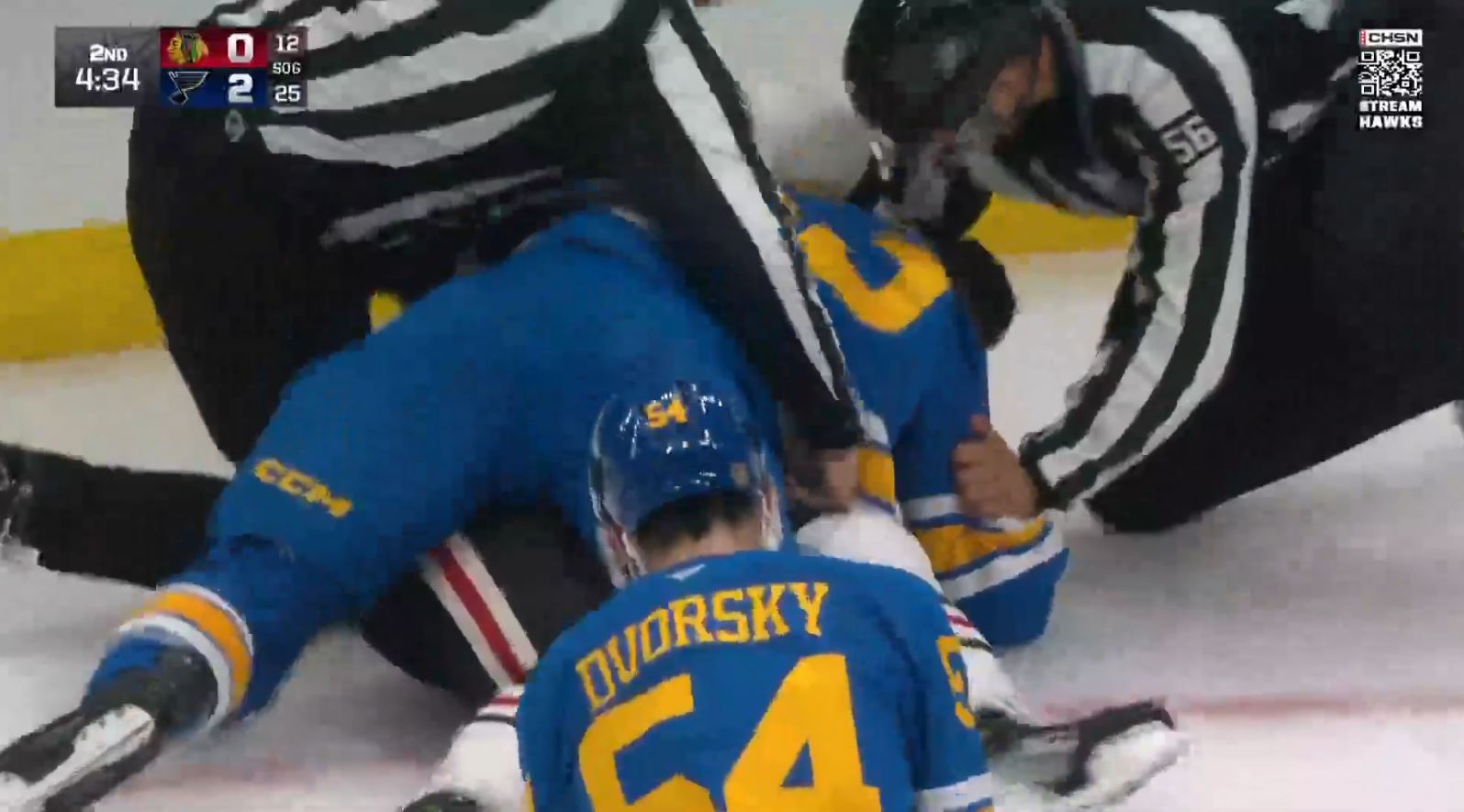 Logan Mailloux a réglé le cas du petit frère de Kirby Dach