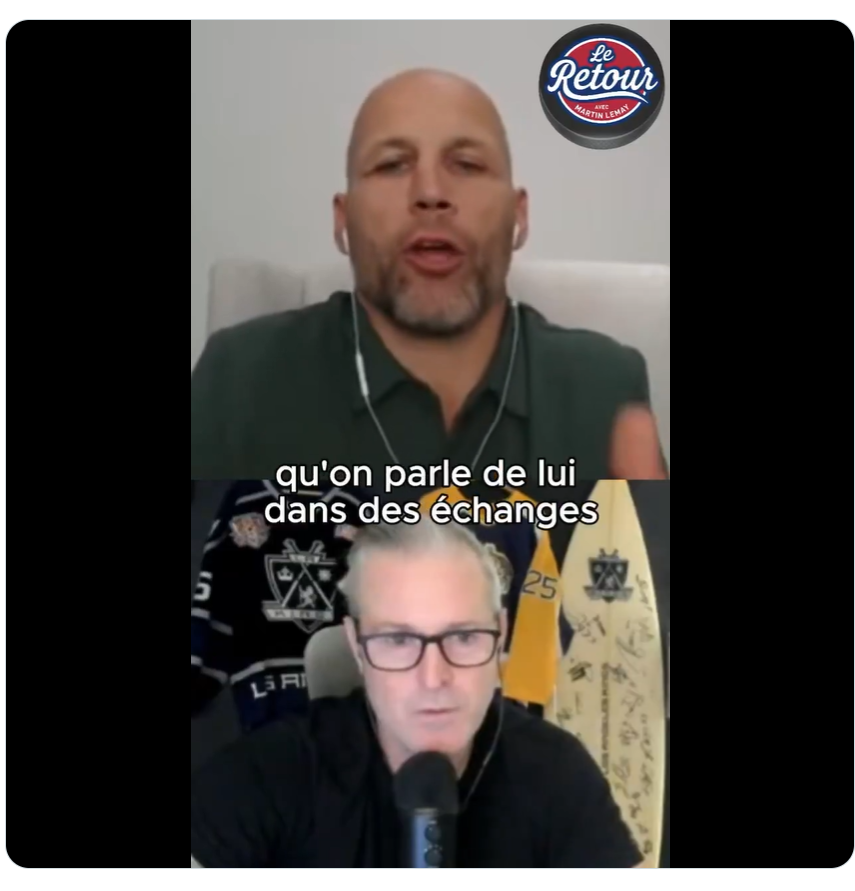 Ça brasse entre Martin Lemay et Steve Bégin sur un échange potentiel du Canadien