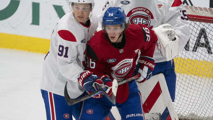 Un espoir est frustré d’avoir été retranché rapidement du camp des Canadiens