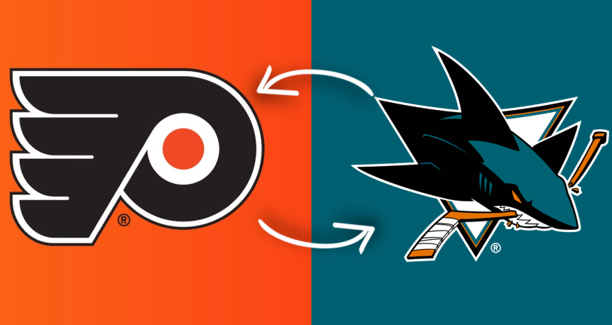 Les Sharks et les Flyers annoncent un échange