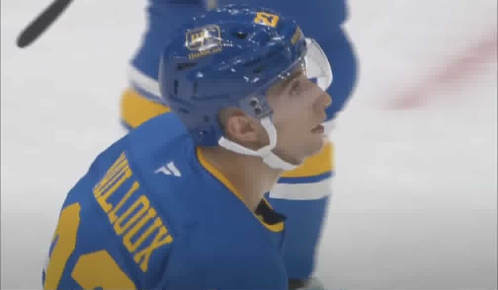 Logan Mailloux est en train de l’échapper solide